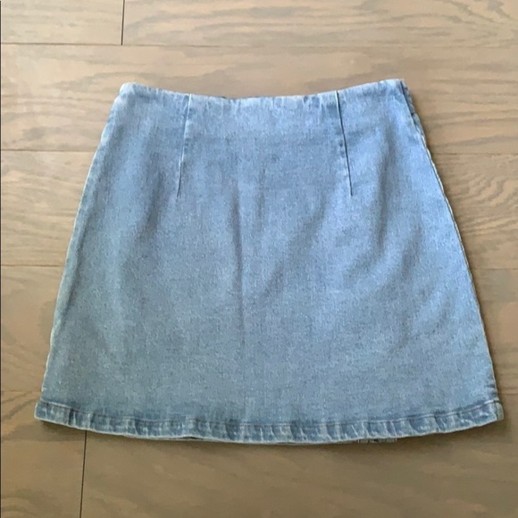 NEW The Fifth Label Offshore Denim Mini Skirt S - Picture 5 of 9